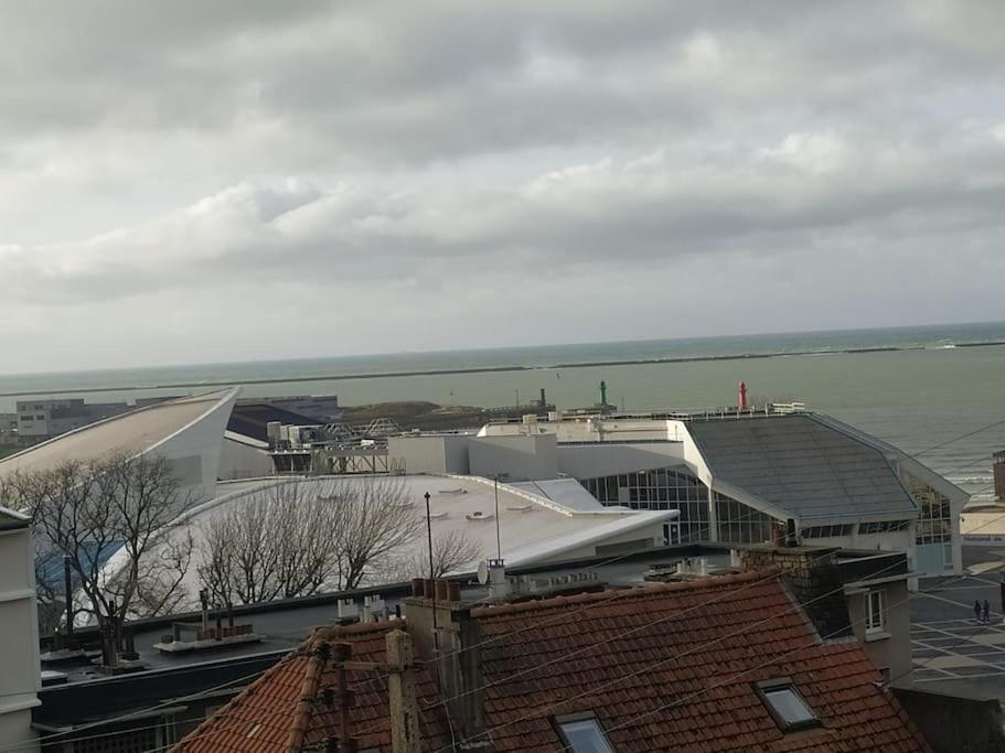 Face Nausicaa Et Plage Vue Panoramique Boulogne-sur-Mer Exteriör bild